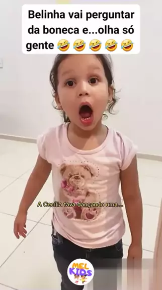 uma menininha dancando eu te chamei para esse coma ...| Kwai
