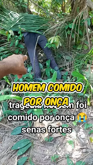 homem que foi comido pela onca | Discover