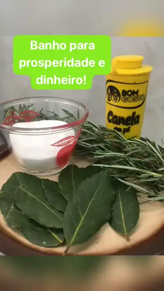 banho de alecrim, arruda e canela para que serve