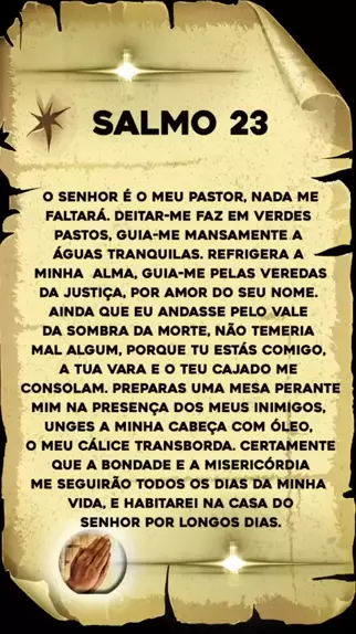 imagen de letras grandes & salmo 23 completo com l ...| Kwai