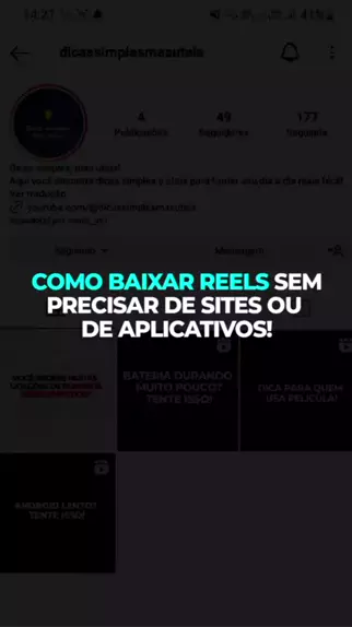 Aprenda a Baixar Reels do Instagram Sem Site ou Ap ...| Kwai
